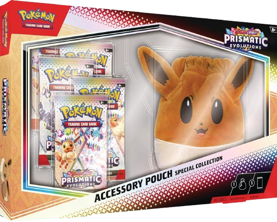 Prismatic Evolutions Accessory Pouch Collection Español