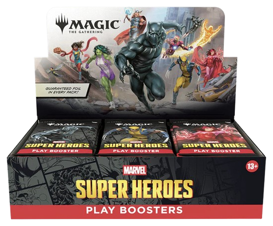 Magic the Gathering: Marvel Super Heroes Play Booster DISPLAY - INGLÉS