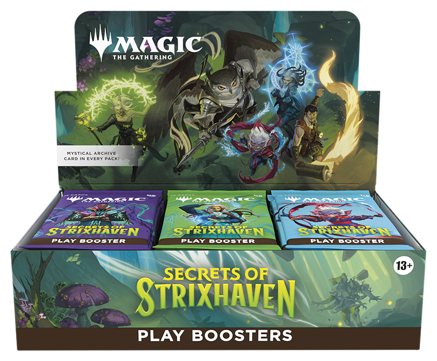 Magic The Gathering TCG: Secrets of Strixhaven Play Booster Box - INGLES