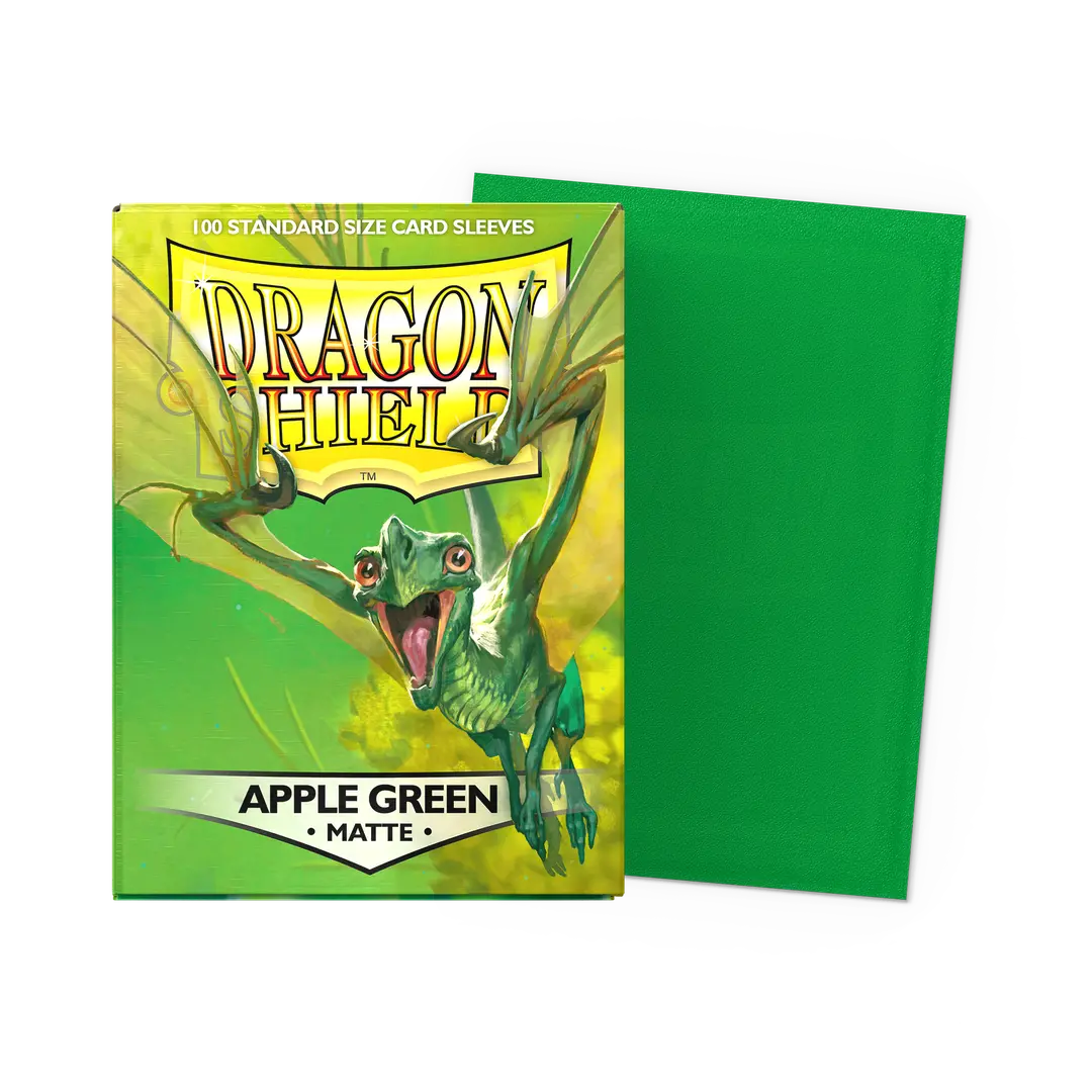 Dragon Shield - Matte Sleeves - Apple green
