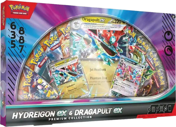 Hydreigon ex & Dragapult ex Premium Collection
