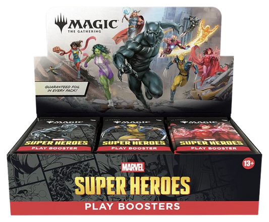 Magic the Gathering: Marvel Super Heroes Play Booster DISPLAY - INGLÉS