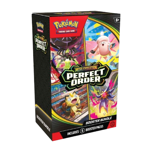 Pokémon TCG: Mega Evolution ME03 - Perfect Order Booster Bundle - INGLÉS