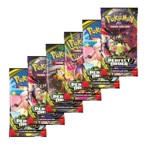 Pokémon TCG: Mega Evolution ME03 - Perfect Order Booster Bundle - INGLÉS