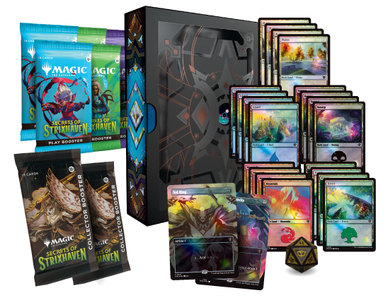 Magic The Gathering TCG: Secrets of Strixhaven Codex Bundle - INGLES