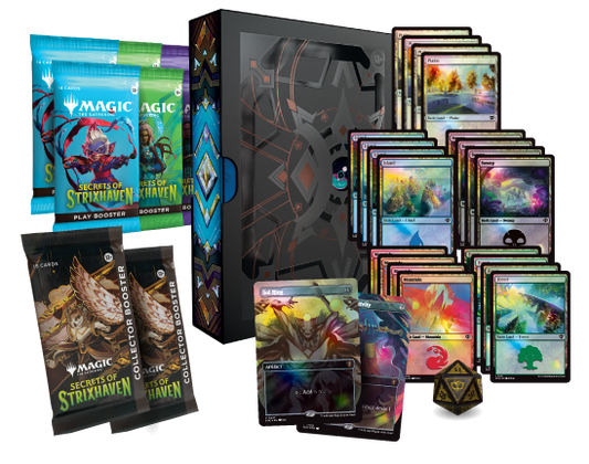 Magic The Gathering TCG: Secrets of Strixhaven Codex Bundle - INGLES