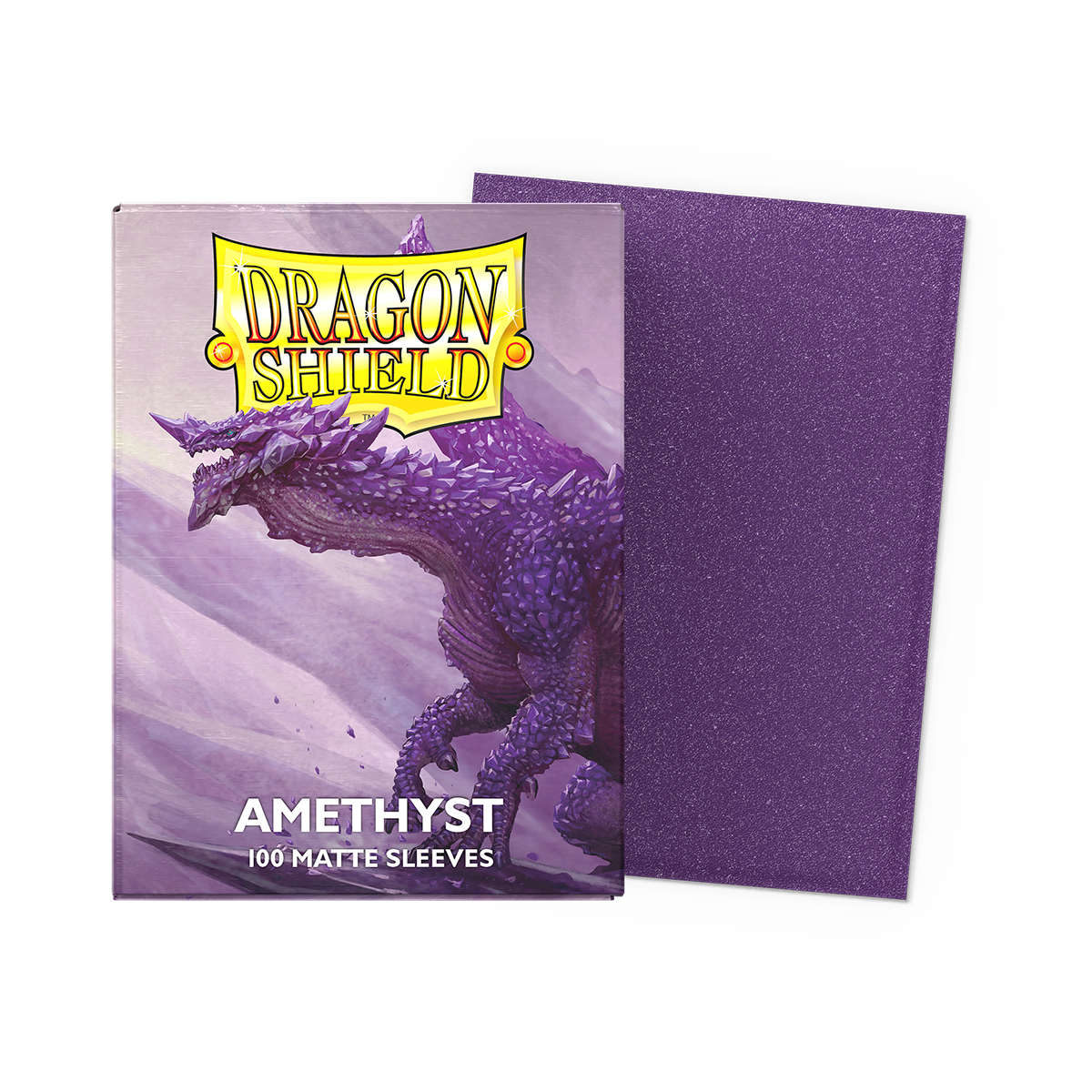 Dragon Shield - Dual Sleeves - Amethyst