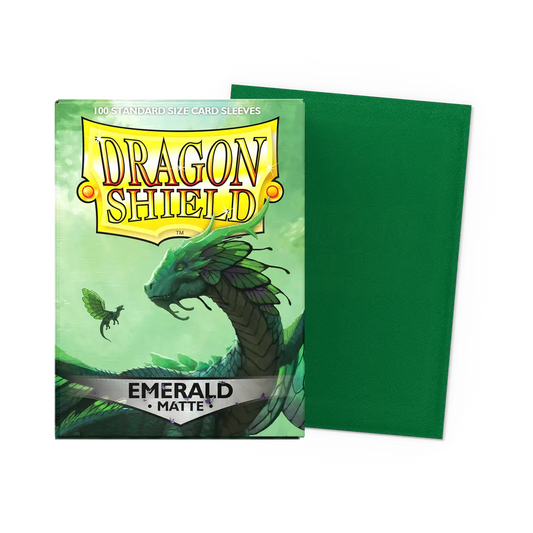 Dragon Shield - Matte Sleeves - Emerald