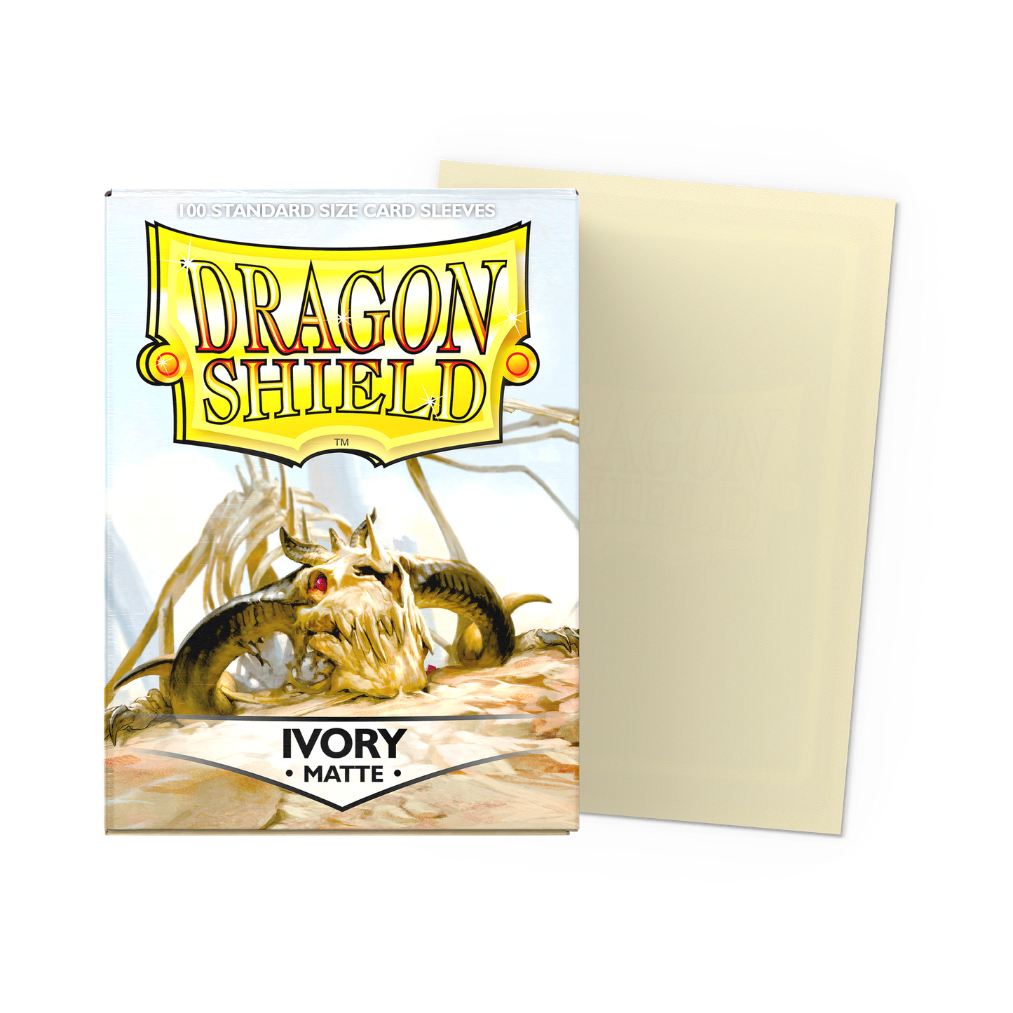 Dragon Shield - Matte Sleeves - Ivory
