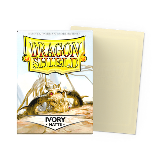 Dragon Shield - Matte Sleeves - Ivory