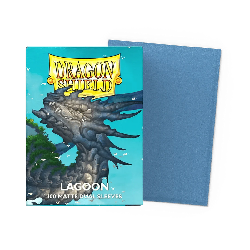 Dragon Shield - Matte Dual Sleeves - Lagoon