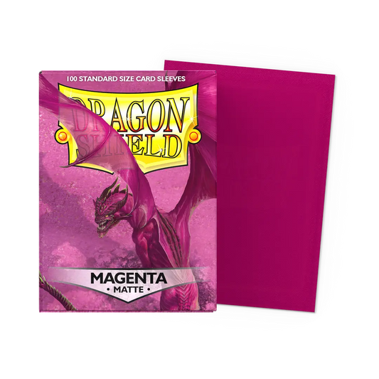 Dragon Shield - Matte Sleeves - Magenta
