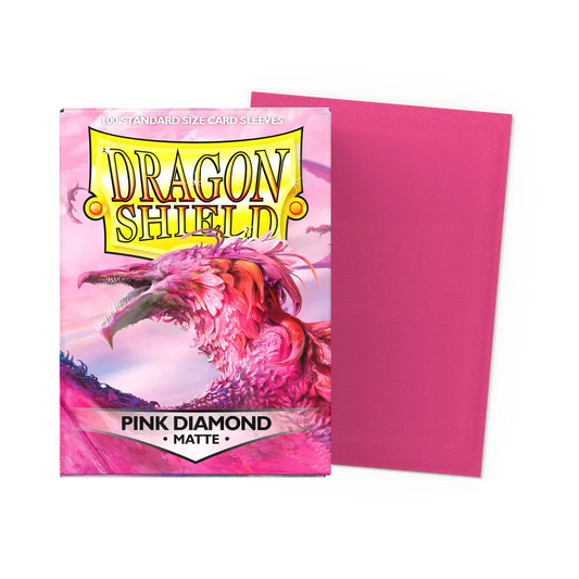 Dragon Shield - Matte Sleeves - Pink Diamond