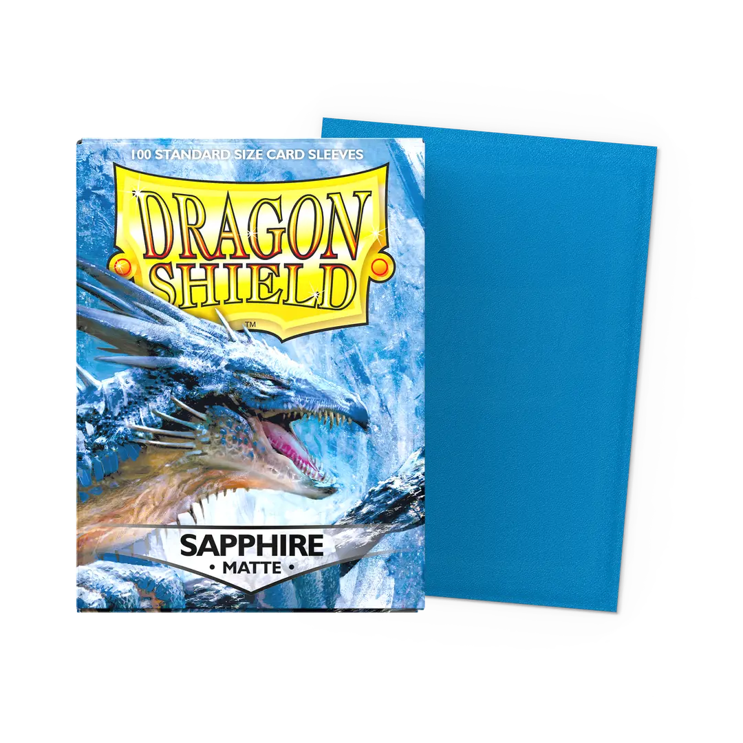 Dragon Shield - Matte Sleeves - Sapphire