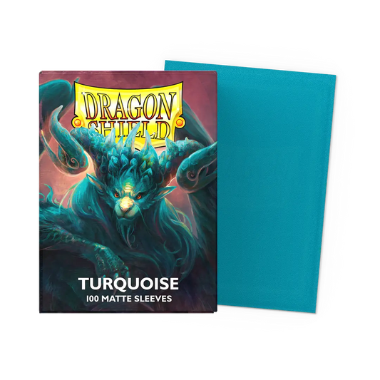 Dragon Shield - Matte Sleeves - Turquoise